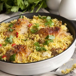 Moroccan Chicken with Saffron - Sadaf.com