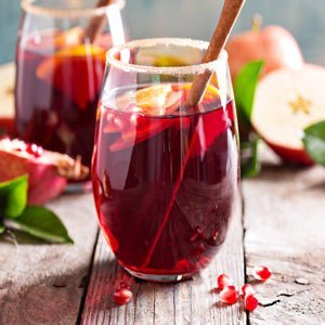 Spiced Pomegranate-Apple Cider - Sadaf.com