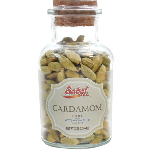 Sadaf Premium Cardamom Pod | Glass Jar - 2.25 oz