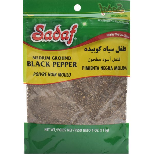 Sadaf Black Pepper | Medium Ground - soofercoinc