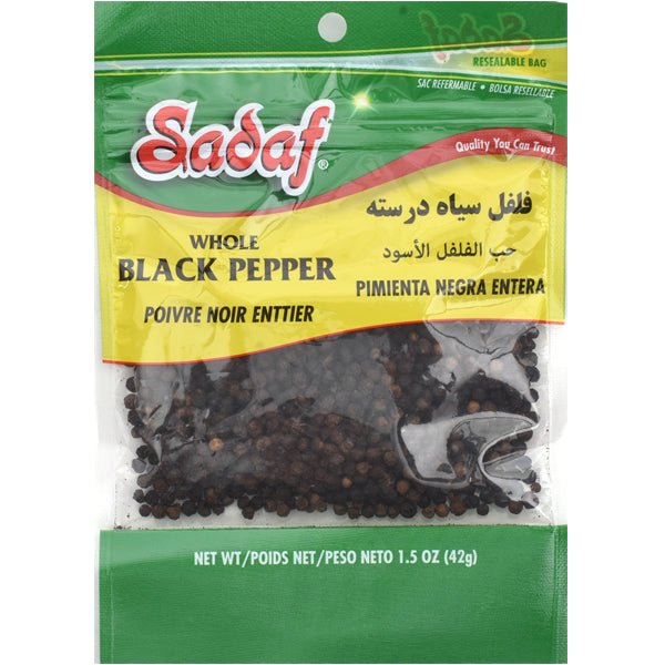 Sadaf Black Pepper | Whole - soofercoinc