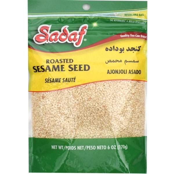 Sadaf Sesame Seeds | Roasted - 6 oz - soofercoinc