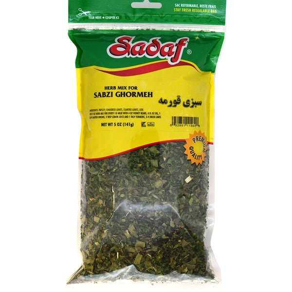 Sadaf Family Pack Sabzi Ghormeh | Premium Quality Herb Mix 5 oz