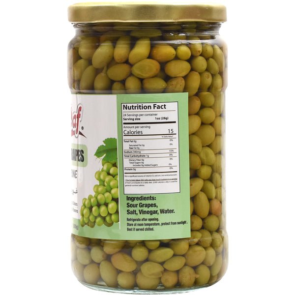 Sadaf Sour Grapes in Brine | Ghoreh Ghoreh Imported 24 oz - Sadaf.com