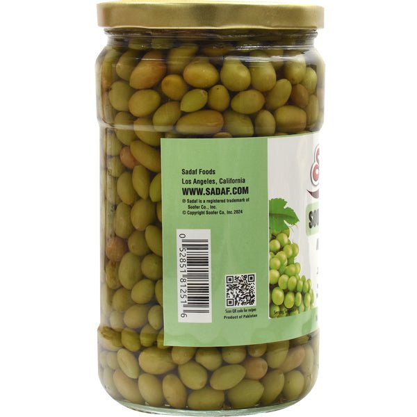 Sadaf Sour Grapes in Brine | Ghoreh Ghoreh Imported 24 oz - Sadaf.com