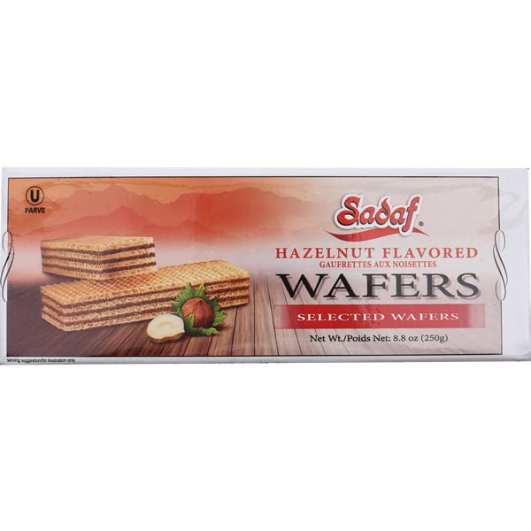 Sadaf Wafer | Hazelnut - 250 g - soofercoinc