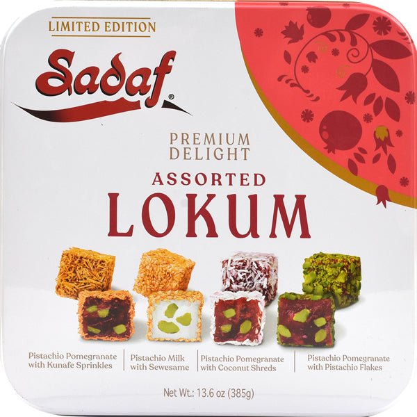 Sadaf Premium Assorted Lokum | Limited Edition - 13.6 oz - Sadaf.com