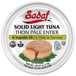 Sadaf Solid Light Tuna in Vegetable Oil | Easy Open - 6 oz.