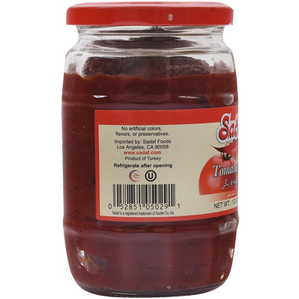 Sadaf Tomato Paste - 12.5 oz. - soofercoinc