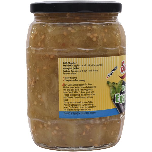 Sadaf Grilled Eggplant in Jar - 23 oz. - soofercoinc