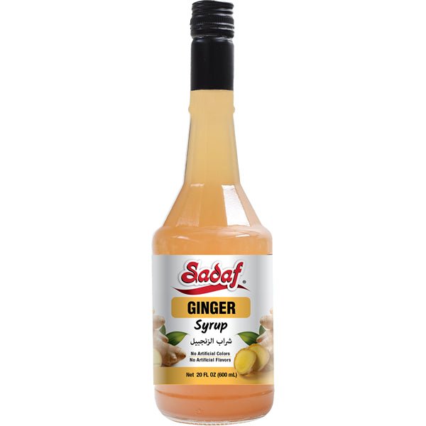 Sadaf Ginger Syrup | A Spicy Touch of Tradition 20 Fl oz - Sadaf.com