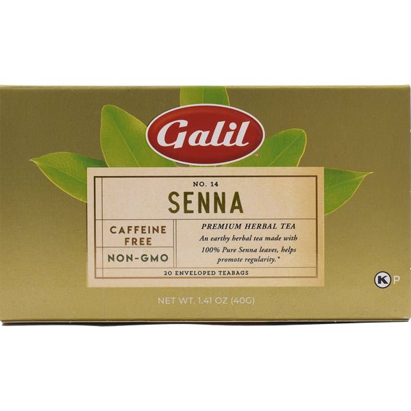 Galil Senna Herbal Tea | 20 Tea Bags - 1.41 oz. - soofercoinc