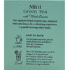 Ahmad Mint Mystique Green Tea with Mint Leaves | 20 Foil Tea Bags - soofercoinc