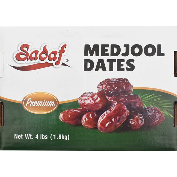 Sadaf Premium Medjool Dates | Jumbo - 4 lbs - soofercoinc