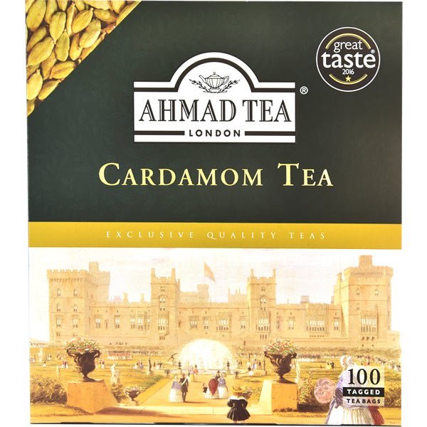 Ahmad Cardamom Black Tea | 100 Tea Bags - soofercoinc