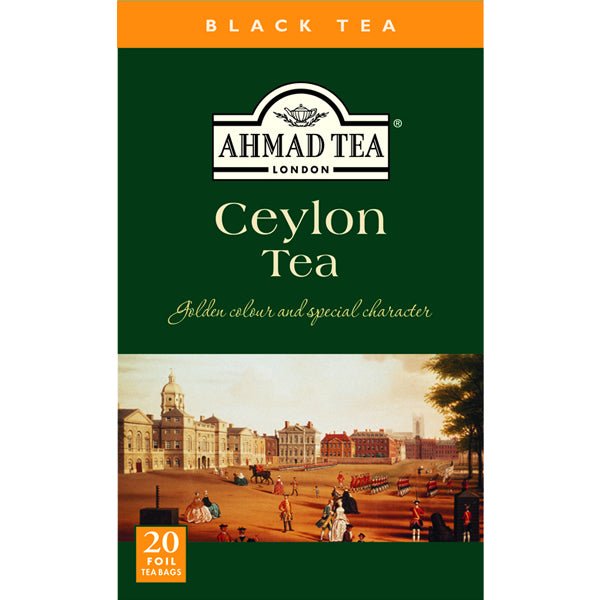 Ahmad Ceylon Black Tea | 20 Tea Bags - 1.4 oz. - soofercoinc