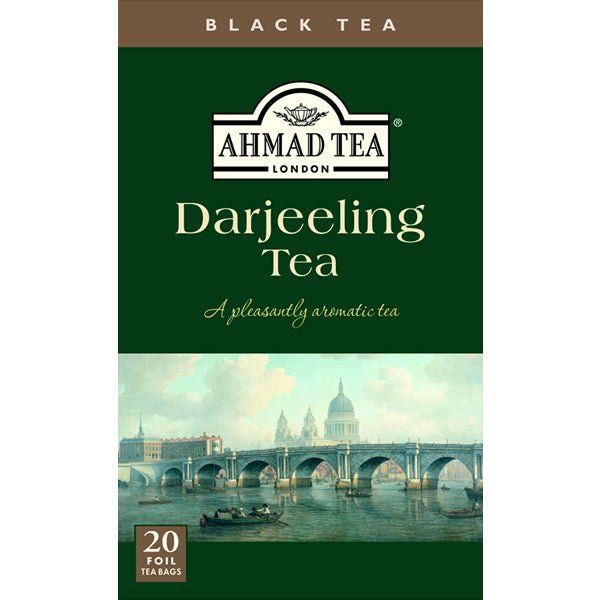 Ahmad Darjeeling Black Tea | 20 Foil Tea Bags - 1.4 oz. - soofercoinc