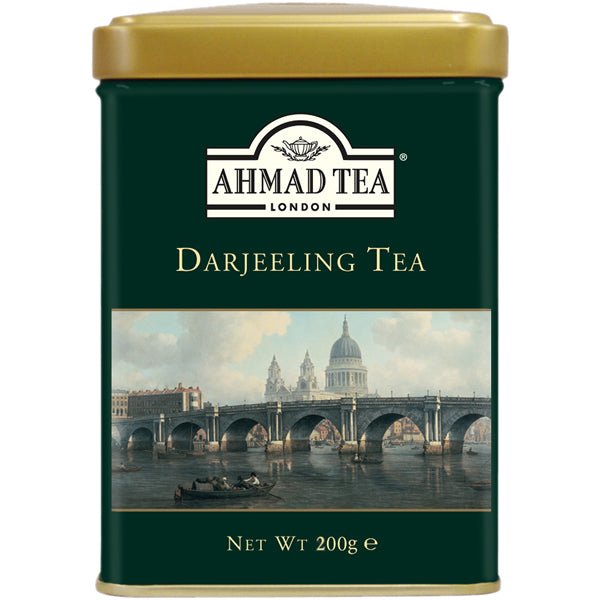 Ahmad Darjeeling Black Tea | Loose Leaf in Tin - 200g - soofercoinc