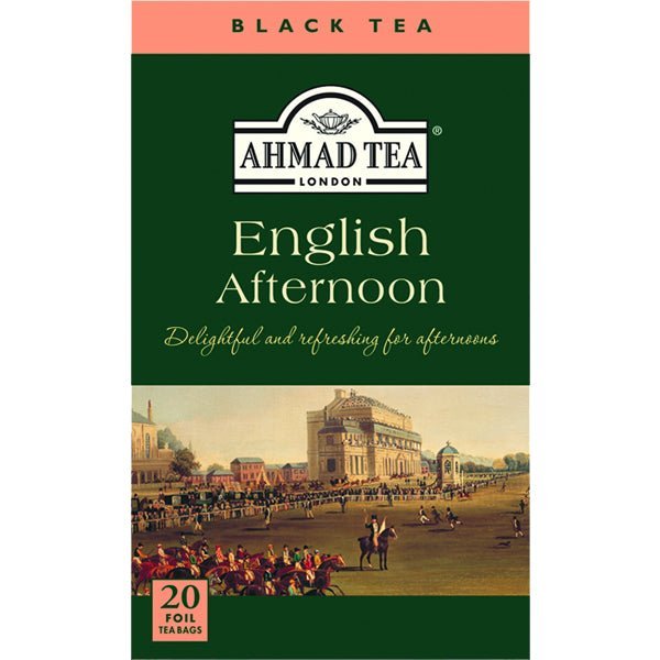 Ahmad English Afternoon Black Tea | 20 Tea Bags - 1.4 oz. - soofercoinc