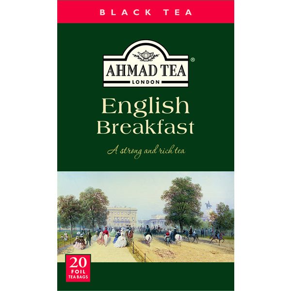 Ahmad English Breakfast Black Tea | 20 Tea Bags - 1.4 oz. - soofercoinc