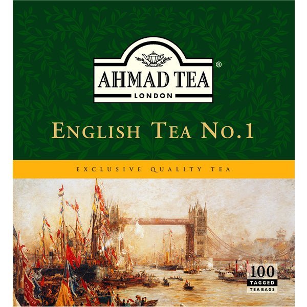 Ahmad English Tea No. 1 Black Tea | 100 Tea Bags - 200g - soofercoinc