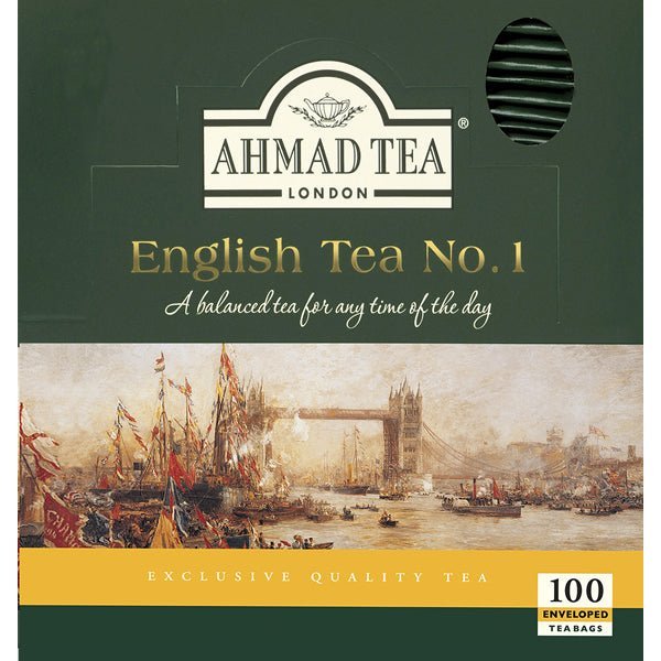 Ahmad English Tea No. 1 Black Tea | 100 Tea Bags - soofercoinc