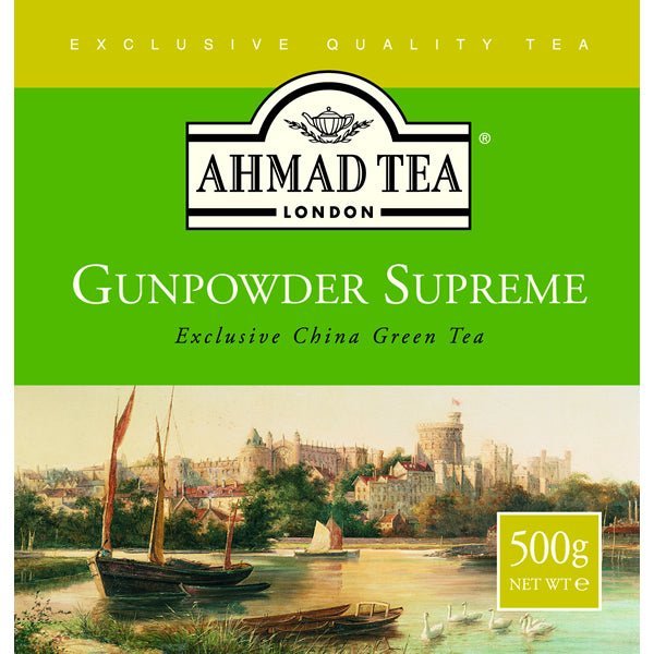 Ahmad Gunpowder Supreme Green Tea | Loose Leaf - 17.6 oz. - soofercoinc