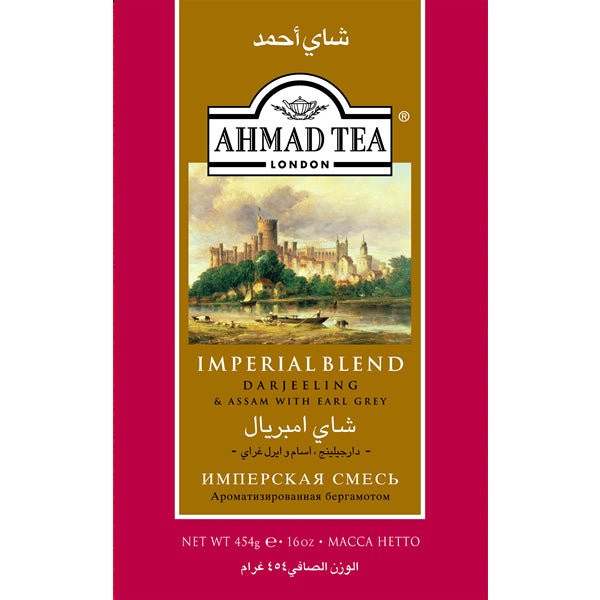 Ahmad Imperial Blend Tea - Darjeeling & Assam with Earl Grey | Loose Leaf - 16 oz. - soofercoinc