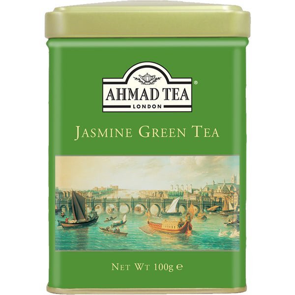 Ahmad Jasmine Green Tea | Loose Leaf in Tin - 3.5 oz. - soofercoinc