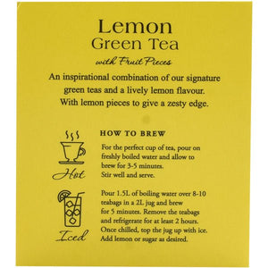 Ahmad Lemon Green Tea | 20 Foil Tea Bags - Sadaf.comAhmad44 - 7996