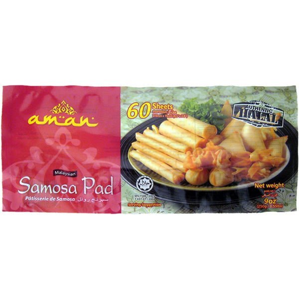 Aman Samosa Pad - 9 oz. - soofercoinc