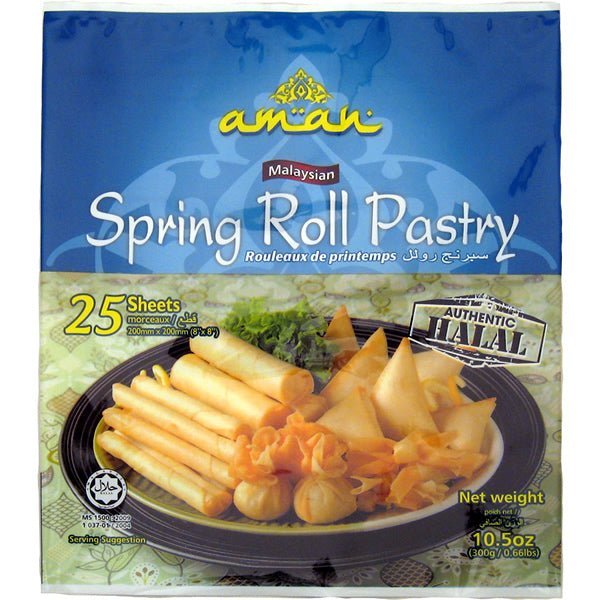 Aman Spring Roll Pastry - 10.5 oz. - soofercoinc