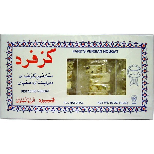 Fard Persian Nougat Candy - 16 oz. - soofercoinc