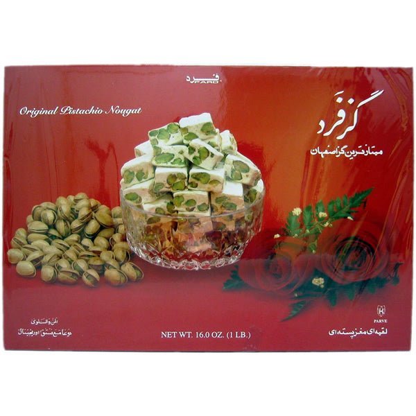 Fard Persian Original Pistachio Nougat - 16 oz. - soofercoinc