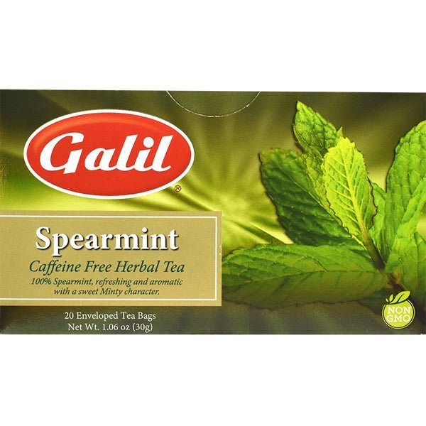 Galil Herbal Spearmint | 20 Tea Bags - 1.27 oz. - soofercoinc