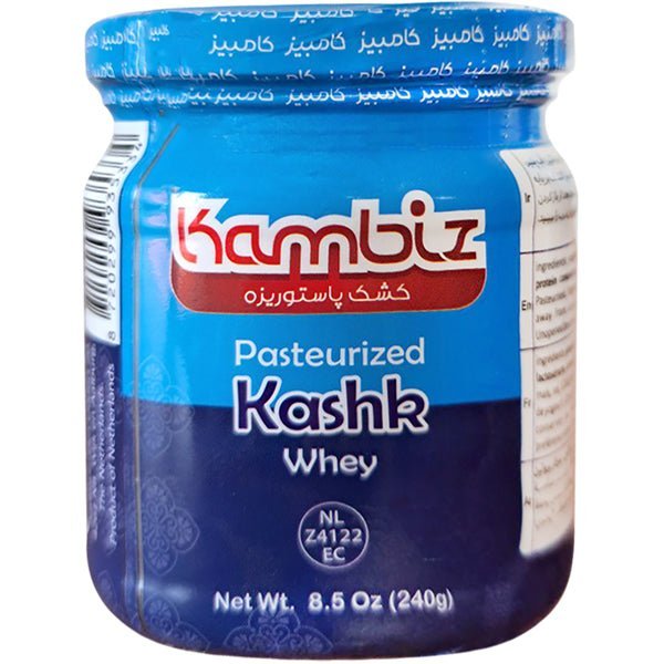 Kambiz Pasteurized Kashk | Whey 8.5 oz - Sadaf.com