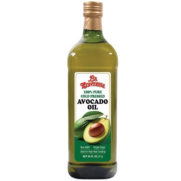 La Contessa 100% Pure Cold Pressed Avocado Oil 1 Lt - Sadaf.com