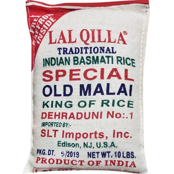 Lal - Qilla Traditional Basmati Rice - 10 lb - soofercoinc