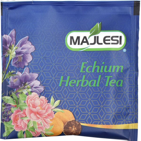 Majlesi Echium Herbal Tea | Gol Gavzaban Tea | 14 Pyramid Sachets - Sadaf.comSadaf.com43 - 8031