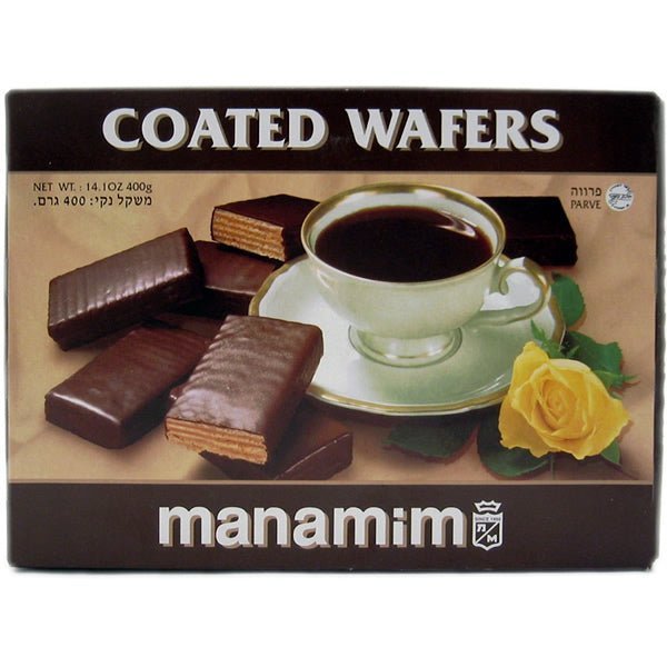 Manamim Chocolate Coated Wafers - 400g - soofercoinc