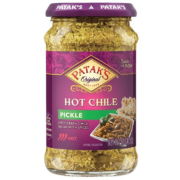 Patak's Chile Pickle | Hot - 10 oz. - soofercoinc