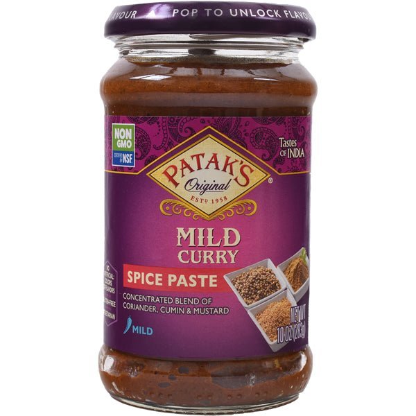 Patak's Curry Paste | Mild - 10 oz. - soofercoinc