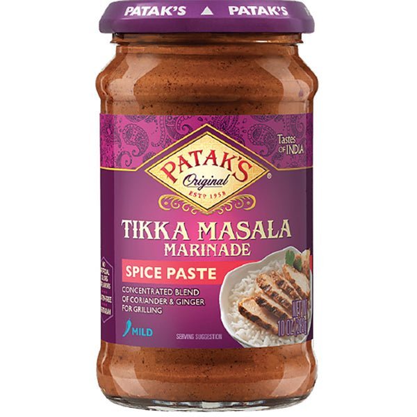 Patak's Tikka Masala Marinade Paste | Mild - 10 oz. - soofercoinc