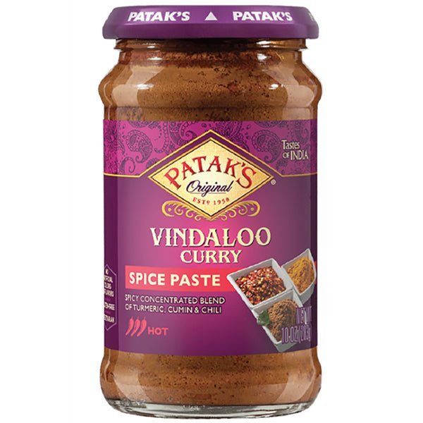 Patak's Vindaloo Curry Paste | Hot - 10 oz. - soofercoinc