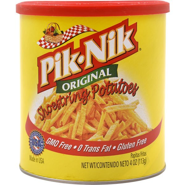 Pik - Nik Original Shoestring Potatoes - 4 oz. - soofercoinc