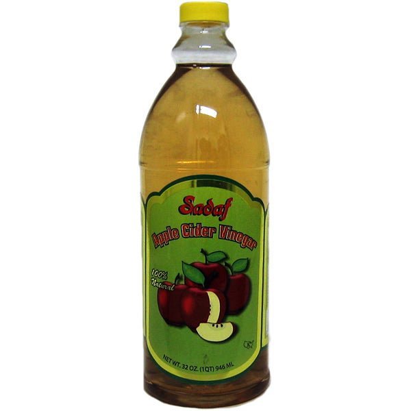 Sadaf Apple Cider Vinegar | 100% Natural - 32 fl. oz. - soofercoinc