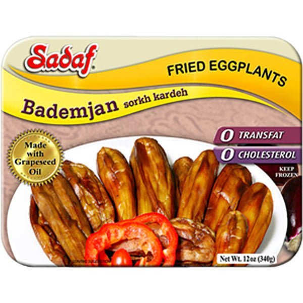 Sadaf Bademjan | Fried Eggplants | Frozen - 12 oz. - Sadaf.com