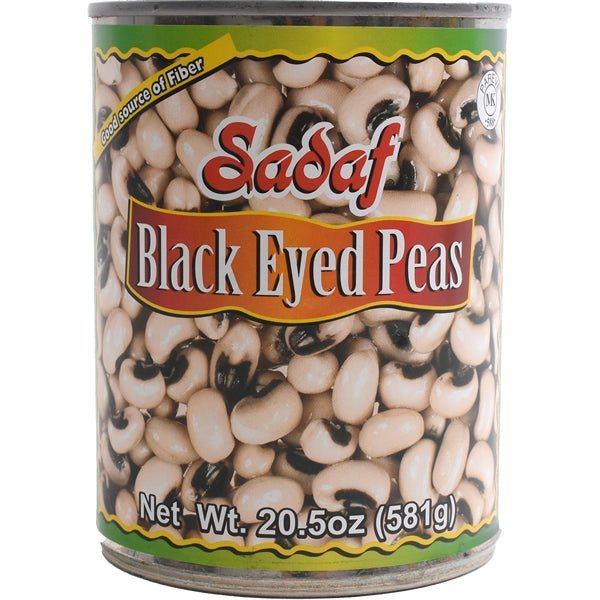 Sadaf Black Eye Peas | Canned - 20.5 oz. - soofercoinc