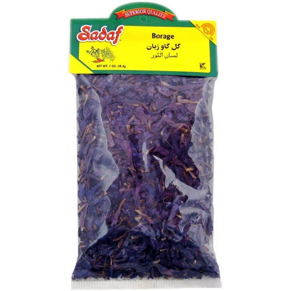 Sadaf Borage Leaves - 1 oz - soofercoinc