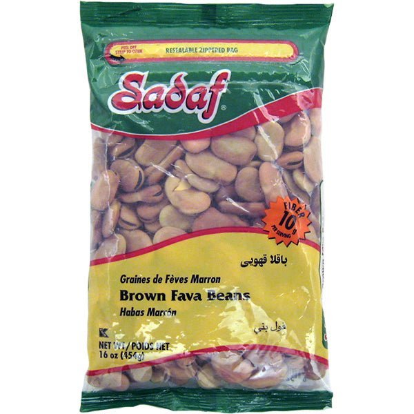 Sadaf Brown Fava Beans | Dried - 16 oz. - soofercoinc